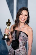 MICHELLE YEOH at Vanity Fair Oscar Party in Beverly Hills 03/12/2023