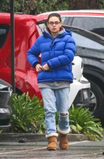 MILA KUNIS Out and About in Los Angeles 02/28/2023