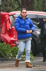 MILA KUNIS Out and About in Los Angeles 02/28/2023