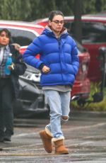 MILA KUNIS Out and About in Los Angeles 02/28/2023