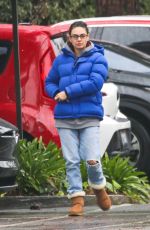 MILA KUNIS Out and About in Los Angeles 02/28/2023