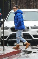 MILA KUNIS Out and About in Los Angeles 02/28/2023