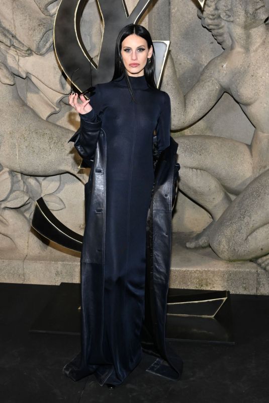 MILENA SMIT at Yves Saint Laurent Fashion Show at Paris Fashion Week 02/28/2023