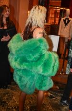 MILEY CYRUS Arrive at Her Album Release Party in Beverly Hills 03/09/2023
