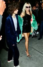 MILEY CYRUS Arrive at Her Album Release Party in Beverly Hills 03/09/2023