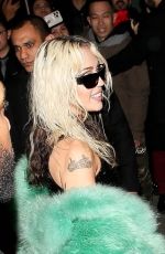 MILEY CYRUS Arrive at Her Album Release Party in Beverly Hills 03/09/2023