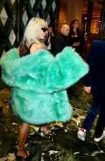 MILEY CYRUS Arrive at Her Album Release Party in Beverly Hills 03/09/2023
