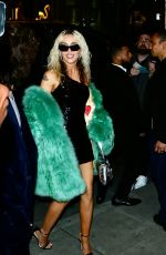 MILEY CYRUS Arrive at Her Album Release Party in Beverly Hills 03/09/2023