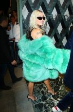 MILEY CYRUS Arrive at Her Album Release Party in Beverly Hills 03/09/2023