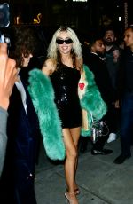 MILEY CYRUS Arrive at Her Album Release Party in Beverly Hills 03/09/2023