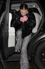 MILLIE BOBBY BROWN Arrives at Chiltern Firehouse in London 03/24/2023