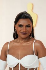 MINDY KALING at 95th Annual Academy Awards in Hollywood 03/12/2023