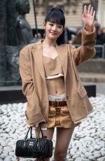 MINNIE at Miu Miu Womenswear Fall/Winter 2023-2024 Show at Paris Fashion Week 03/06/2023