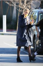 MIRCEA MONROE on the Set of The Rookie in Los Angeles 03/03/2023