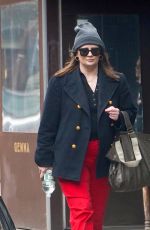 MISCHA BARTON Out and About in New York 03/23/2023