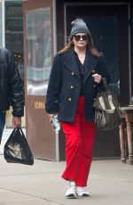 MISCHA BARTON Out and About in New York 03/23/2023