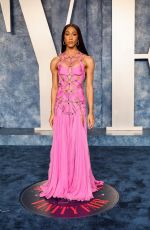 MJ RODRIGUEZ at Vanity Fair Oscar Party in Beverly Hills 03/12/2023