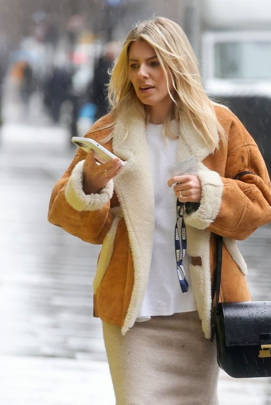 MOLLIE KING Heading to BBC Radio 1 Show in London 03/17/2023