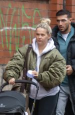 MOLLY MAE HAGUE and Tommy Furry Out with Their Baby in Manchester 03/03/2023