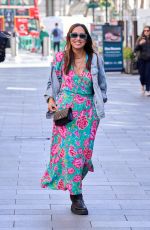 MYLEENE KLASS Arrives at Global Radio Studios in London 03/24/2023