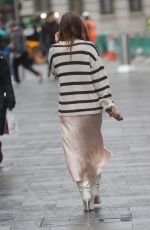 MYLEENE KLASS Arrives at Smooth Radio in London 03/19/2023