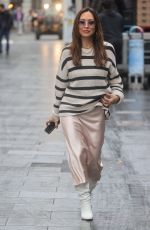 MYLEENE KLASS Arrives at Smooth Radio in London 03/19/2023