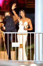 NAOMI CAMPBELL Leaves 2023 Vanity Fair Oscar Party in Los Angeles 03/12/2023