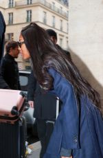 NAOMI CAMPBELL Leaves Hotel Costes in Paris 03/04/2023