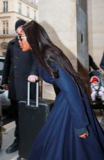 NAOMI CAMPBELL Leaves Hotel Costes in Paris 03/04/2023