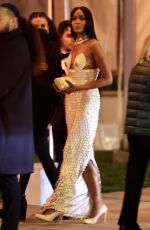 NAOMI CAMPBELL Leaves Vanity Fair Oscar Party in Beverly Hills 03/12/2023