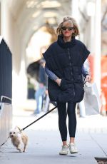 NAOMI WATTS Out for a Morning Walk with Her Dog in New York 03/18/2023