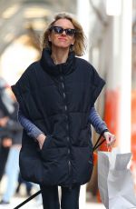 NAOMI WATTS Out for a Morning Walk with Her Dog in New York 03/18/2023
