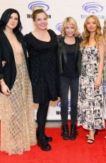 NATALIE ALYN LIND at Justice League x Rwby: Super Heroes & Huntsmen, Part One Photocall at 2023 Wondercon in Anaheim 03/25/2023