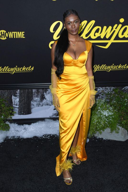 NIA SONDAYA at Yellowjackets Season 2 Premiere in Hollywood 03/22/2023