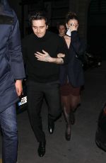 NICOLA PELTZ and Brooklyn Beckham Arrives at a Party at Paris Fashion Week 03/04/2023