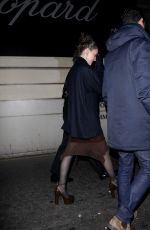 NICOLA PELTZ and Brooklyn Beckham Arrives at a Party at Paris Fashion Week 03/04/2023