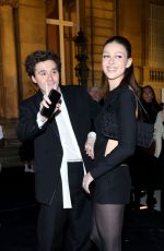 NICOLA PELTZ and Brooklyn Beckham Arrives at Valentino Show at Paris Fashion Week 03/05/2023