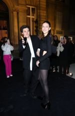 NICOLA PELTZ and Brooklyn Beckham Arrives at Valentino Show at Paris Fashion Week 03/05/2023