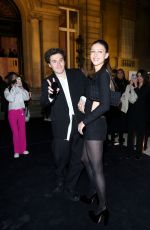 NICOLA PELTZ and Brooklyn Beckham Arrives at Valentino Show at Paris Fashion Week 03/05/2023