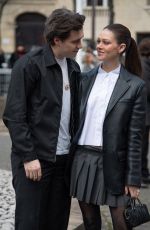 NICOLA PELTZ and Brooklyn Beckham at Miu Miu Womenswear Fall/Winter 2023-2024 Show at Paris Fashion Week 03/06/2023