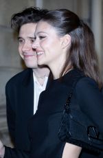 NICOLA PELTZ and Brooklyn Beckham at Valentino Womenswear Fall/Winter 2023-2024 Show at Paris Fashion Week 03/05/2023