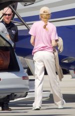 NICOLE KIDMAN Boarding on Her Private Jet in Emerson 03/13/2023