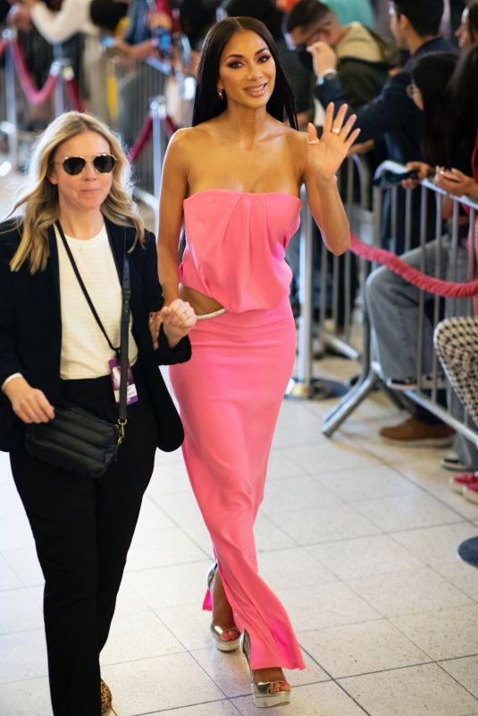 NICOLE SCHERZINGER Arrives at iHeartRadio Music Awards in Los Angeles 03/27/2023