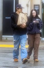 NOAH CYRUS and a Mystery Man Leaves Erewhon in Calabasas 03/22/2023