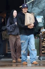 NOAH CYRUS and a Mystery Man Leaves Erewhon in Calabasas 03/22/2023