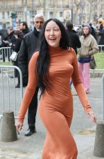 NOAH CYRUS Arrives at Stella Mc Cartney Womenswear Fall/Winter 2023-2024 Show at Paris Fashion Week 03/06/2023