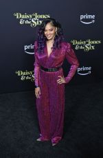 NZINGHA STEWART at Daisy Jones & The Six Premiere in Hollywood 02/23/2023