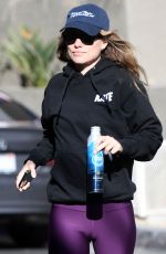 O:IVIA WILDE Arrives at a Gym in New York 03/28/2023