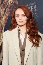 OLIVIA COOKE at House of the Dragon FYC Event in Los Angeles 03/07/2023