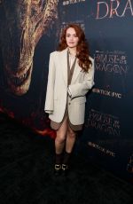 OLIVIA COOKE at House of the Dragon FYC Event in Los Angeles 03/07/2023